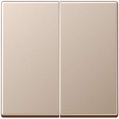 Лицевая панель Jung A creation для 2-кл. выключателя шампань картинка